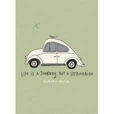 TREE FREE GREETING CARD  Life Journey